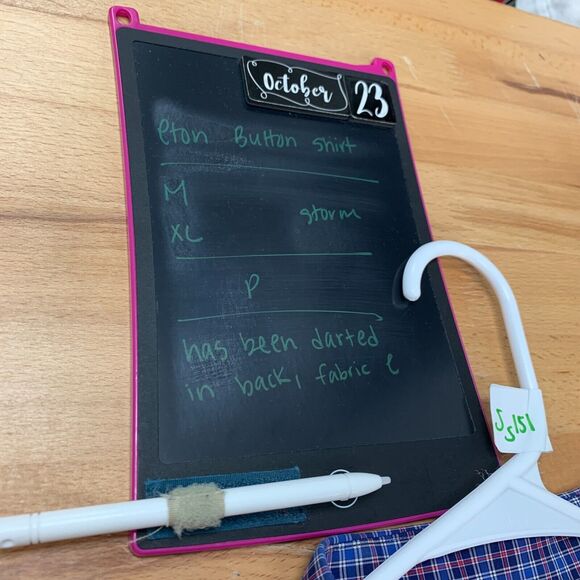 Eton Dress Shirt Mens XL Extra Large SLIM Fit Plaid Button Up Long Sleeve Cotton - Picture 14 of 15